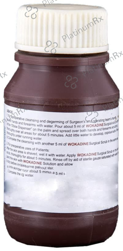 Wokadine 7.5% Surgical Scrub 50ml