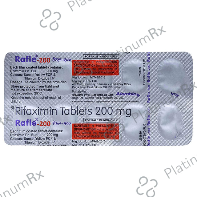 Rafle 200mg Tablet 10s