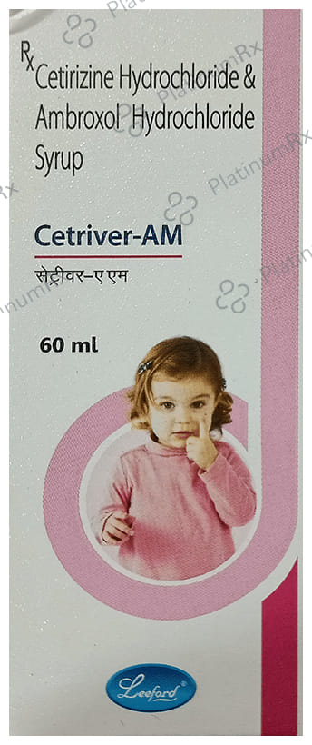 Cetriver AM 5/30mg Syrup 60ml