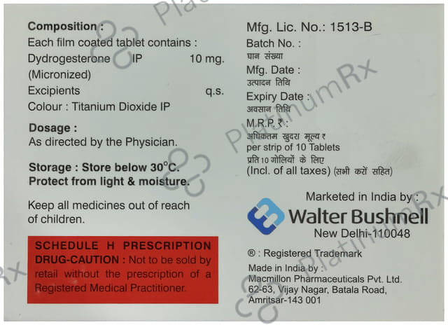 Gestanol 10mg Tablet 10s