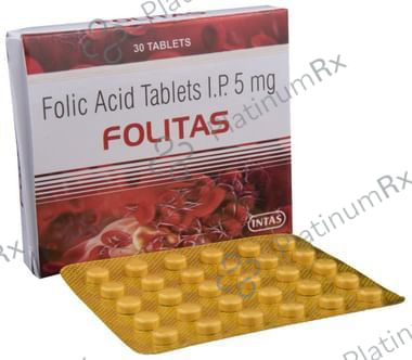 Folitas 5mg Tablet 30s