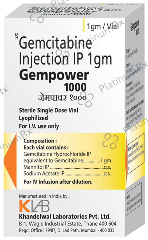 Gempower 1000 Injection