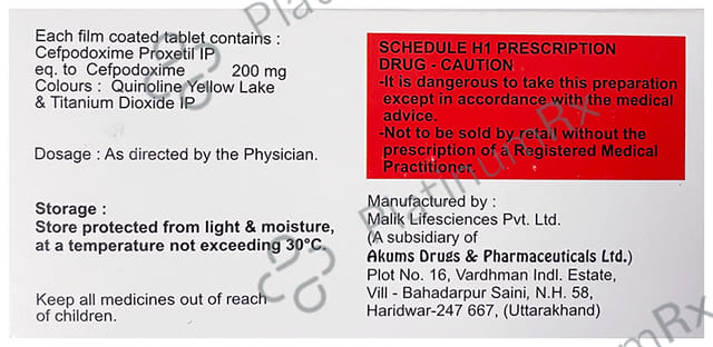 Primopod 200mg Tablet 10s