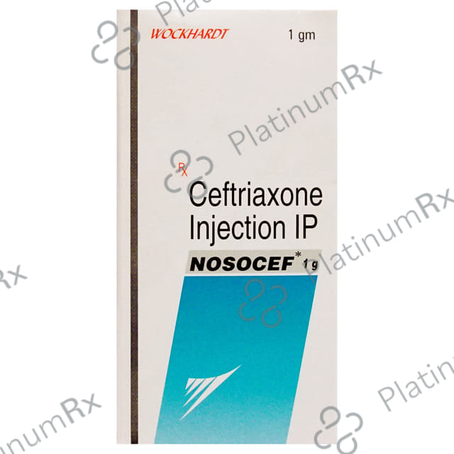 Nosocef 1000mg Injection 1s