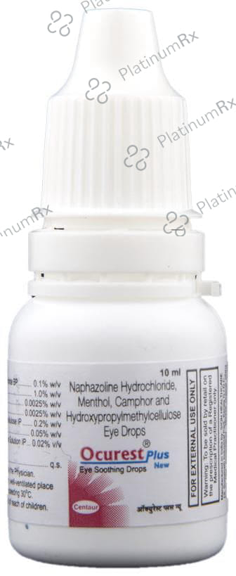 New Ocurest Plus Eye Drop 10ml