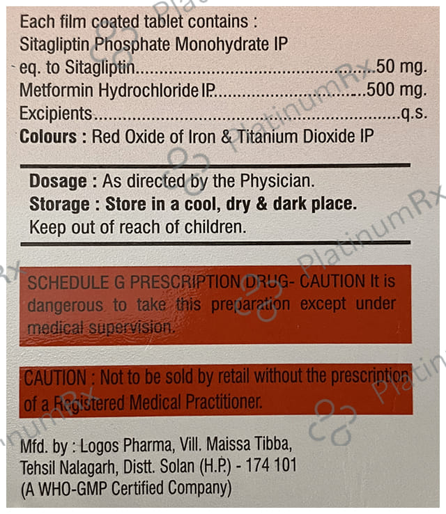 Sitascore-M 500/50 Tablet