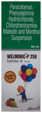 Welminic P Syrup Gluten Free 60ml