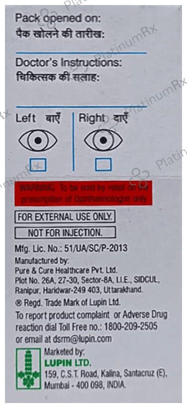 Lupitros Z 0.004% Eye Drop 3ml