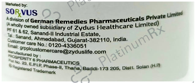 Tazodac 4.5 4000/500mg Injection 1s