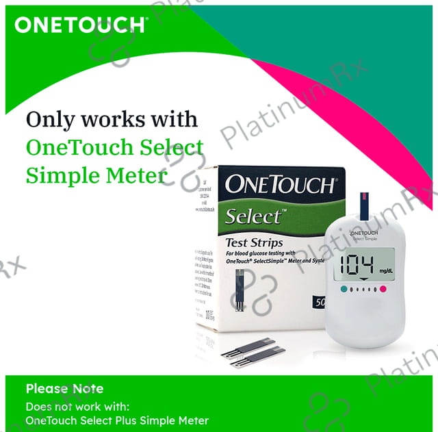 OneTouch Select Test Strip 50s