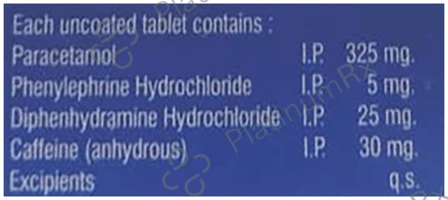 Ruthflam Cold Tablet 10s