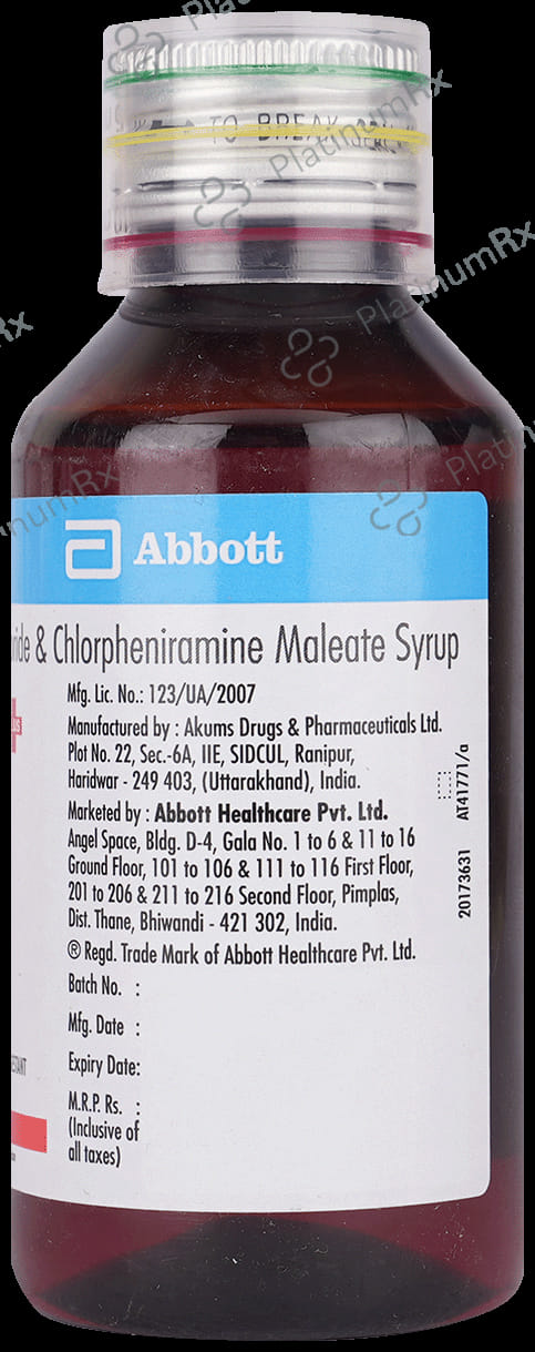 Deletus D Plus 2/10/5mg Syrup 100ml