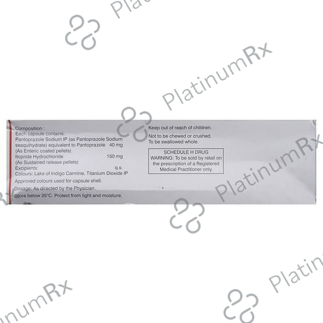 Pantop IT 150/40mg Capsule 10s SR