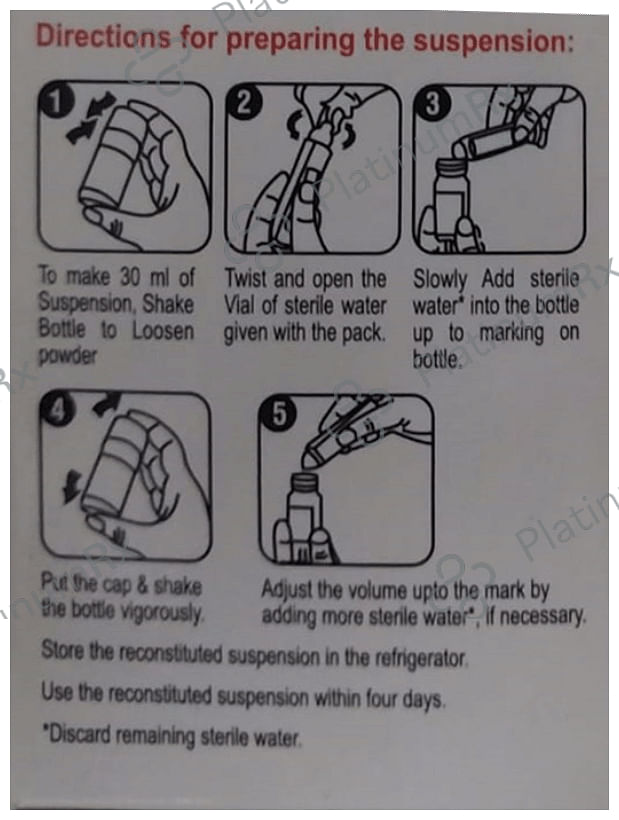 C Cef 100 Oral Suspension