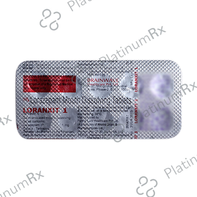 Loranxit 1mg Tablet