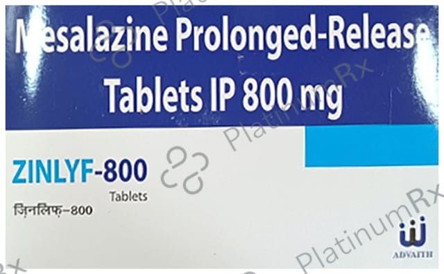 Zinlyf 800mg Tablet PR 10s