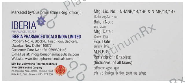 Ibevast 20mg Tablet 10s
