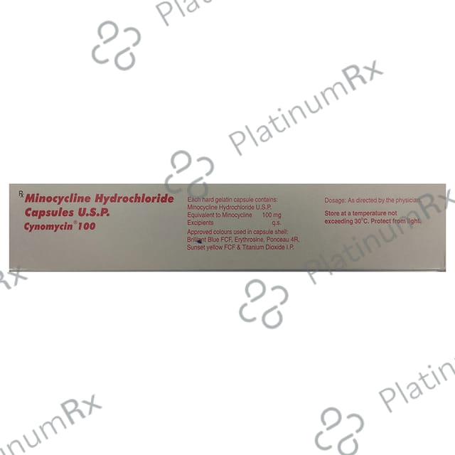 Cynomycin 100mg Capsule 4s