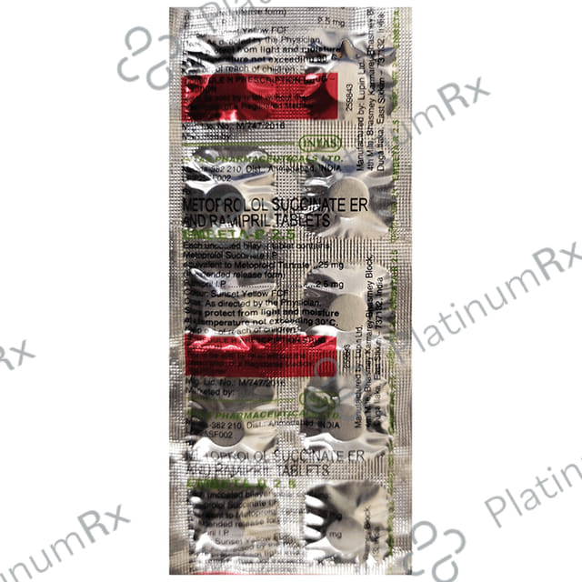 Embeta R 25/2.5mg Tablet 10s