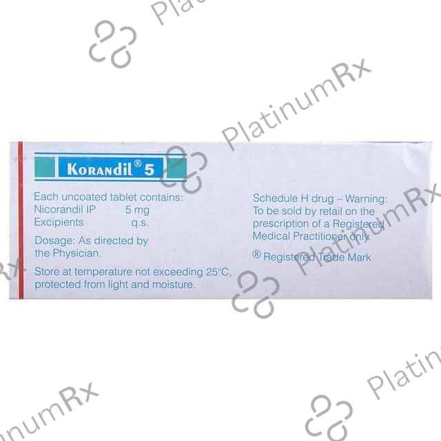 Korandil 5mg Tablet 10s