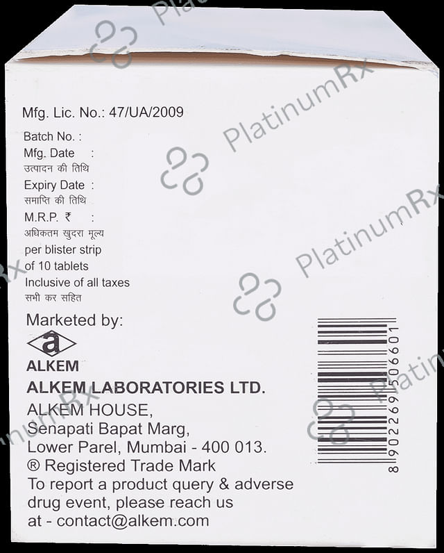 Mirakem 50mg Tablet 10s