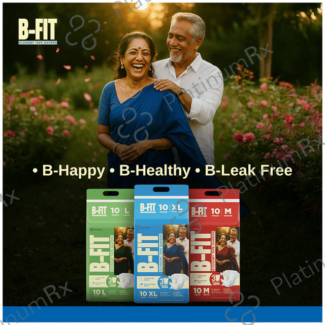 B Fit Economy Adult Diaper XL 10s