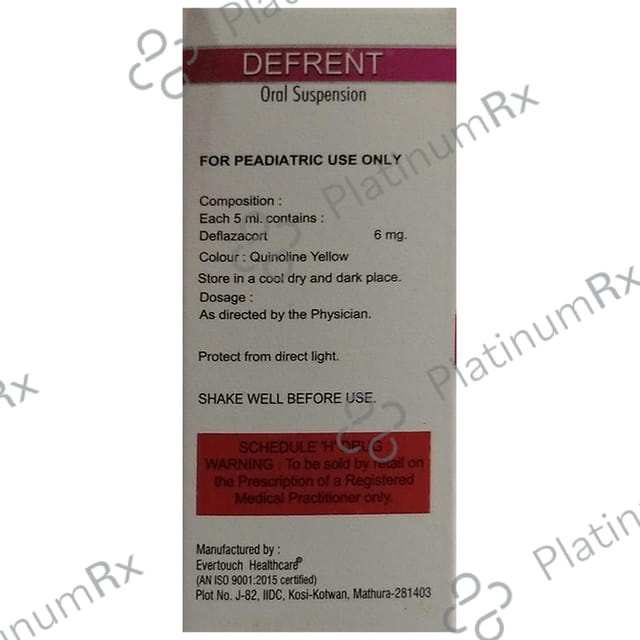 Defrent Oral Suspension