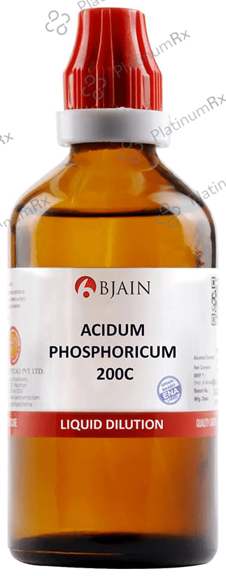 Bjain Acidum Phosphoricum Dilution 200C 100 ml