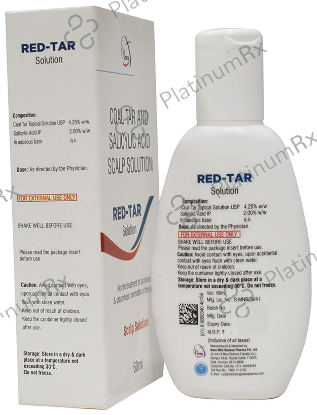 Red Tar Solution 60ml