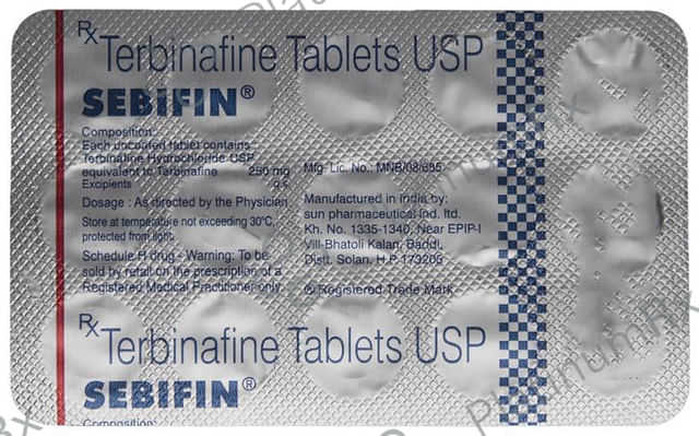 Sebifin 250mg Tablet 15s