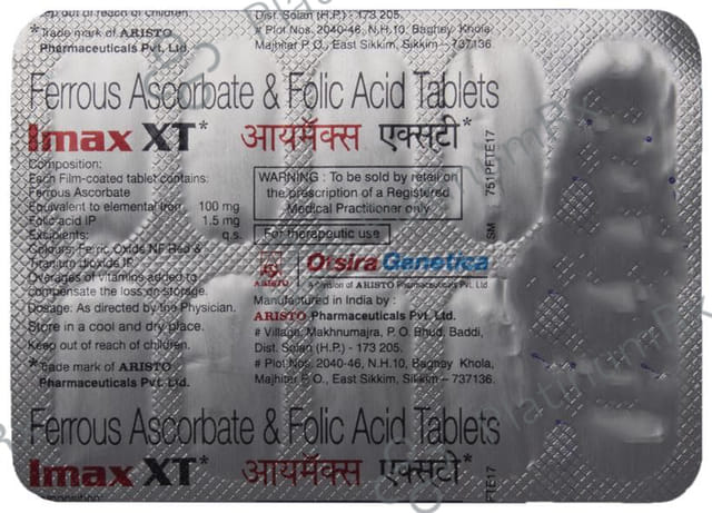 Imax XT 100/1.5mg Tablet 10s