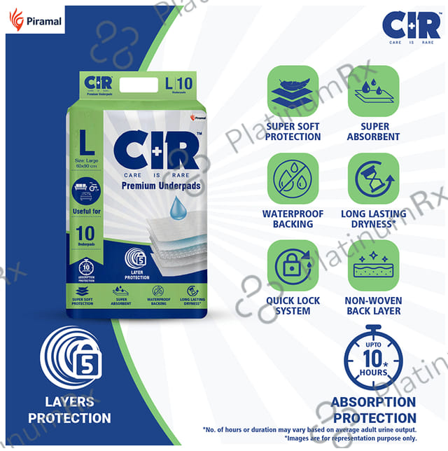 CIR Premium Underpads Large