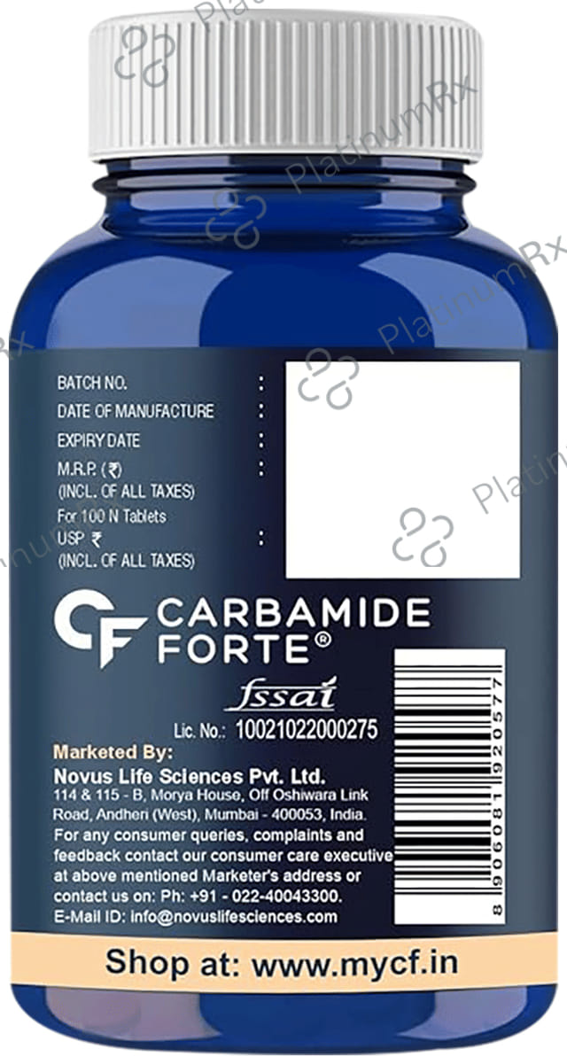 Carbamide Forte Melatonin 10mg Sleep Supplement Vegetarian Tablet
