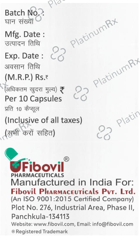 Sildovil D 8/0.5mg Capsule 10s