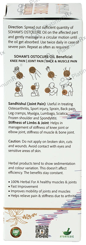 Soham Ostocure Pain Care Oil 100 ml