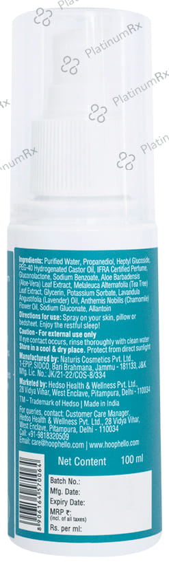 Hoop Sleep Mist - Lavender Pillow Spray for Better Sleep Quality, Good Sleep Aid (100ml Each)