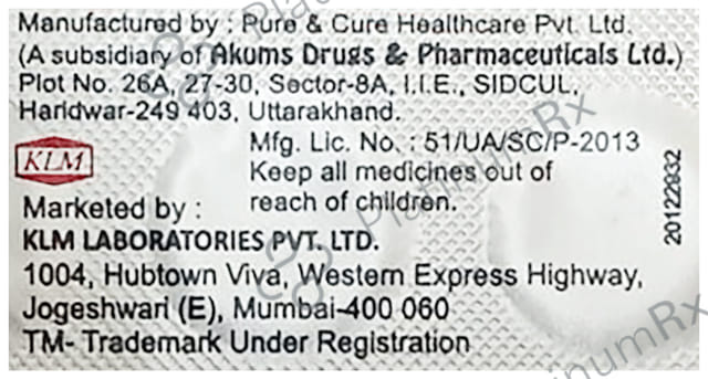 Nervilift NT 75mg/10mg/1500mcg Tablet