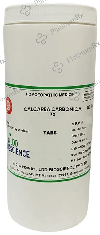 LDD Bioscience Calcarea Carbonica 3X 450 gm
