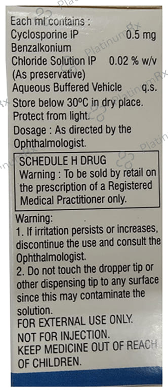 Cyclodrop Eye Drop 5ml