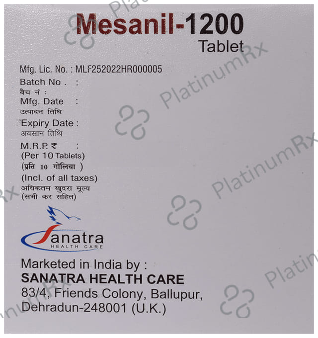 Mesanil 1200 Tablet PR