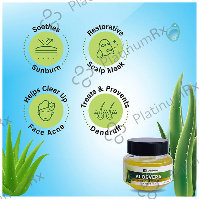 Dwibhashi Aloevera Gel (100gm Each) 4 jar