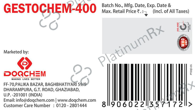 Gestochem 400 Soft Gelatin Capsule