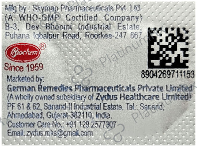 Telmavas 40mg Tablet 10s