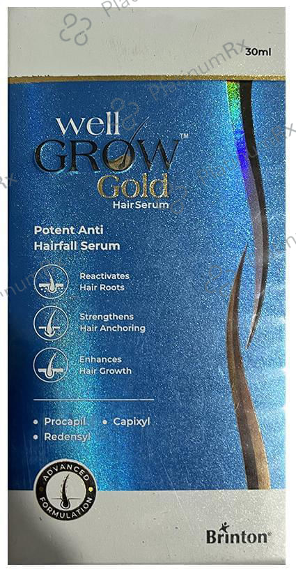 Wellgrow Gold Hair Serum 60ml