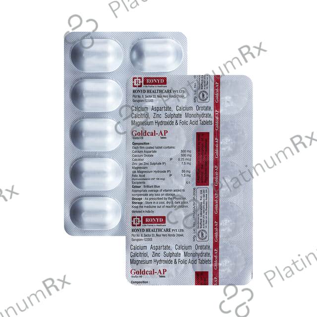 Goldcal AP Tablet 10s