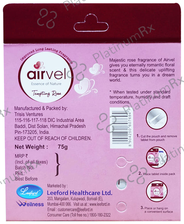 Airvel Essence of Nature Tempting Rose
