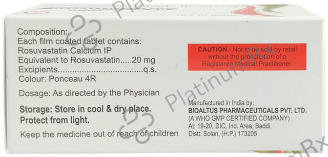 Rozution 20mg Tablet
