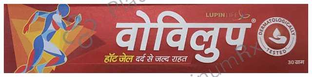 Vovilup Hot Gel for Joint and Muscular Pain