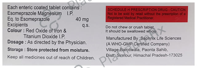 Esomtrue 40mg Tablet 10s