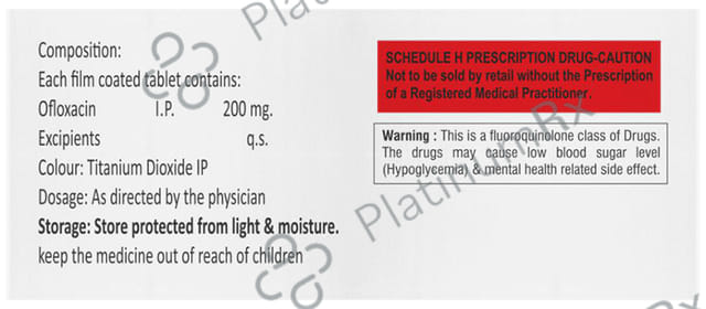 Vaxflox 200mg Tablet 10s